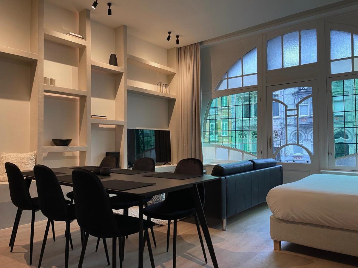 3 Bedroom Art-Nouveau Apartment With Free Parking Gante Exterior foto
